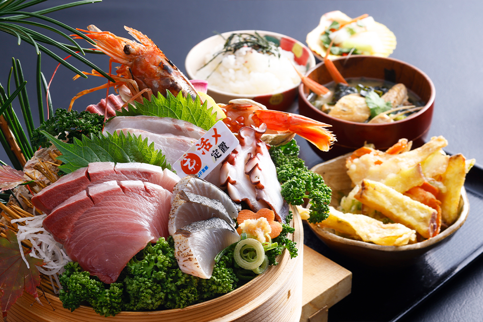 お刺身定食