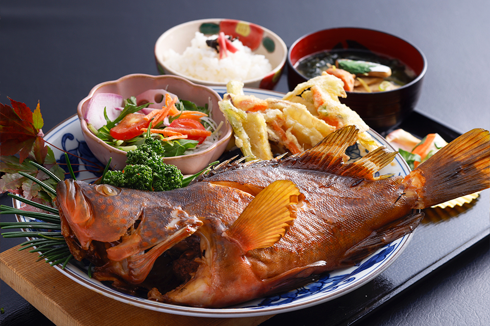 煮付け魚定食